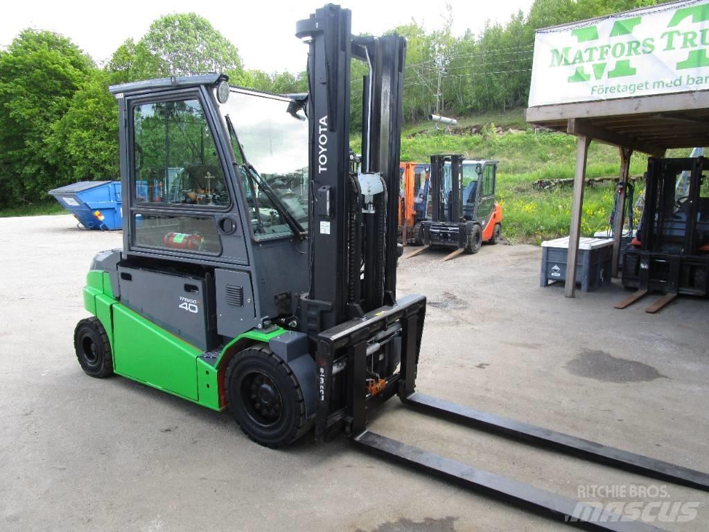 Toyota Elmotvikt Elektrische heftrucks