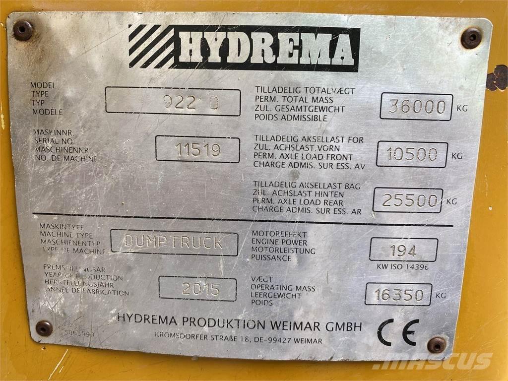 Hydrema 922D Mini Dumpers