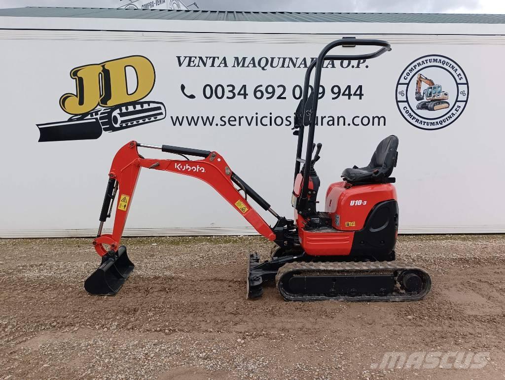 Kubota U 10 Minigraafmachines < 7t