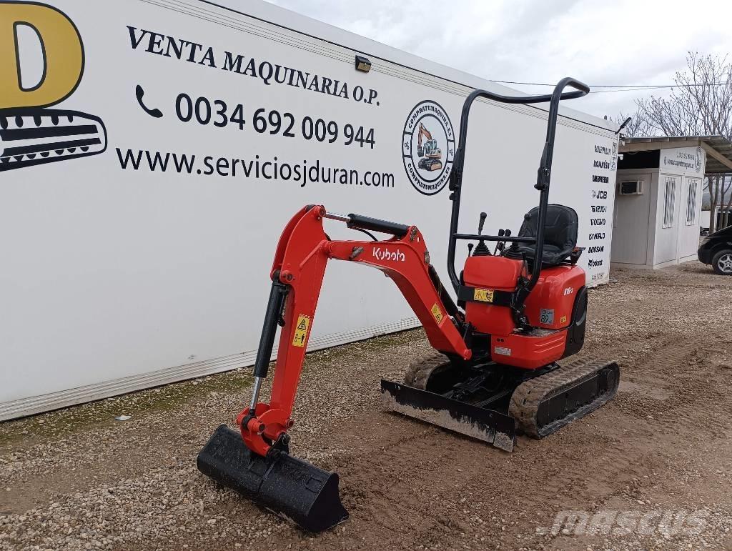 Kubota U 10 Minigraafmachines < 7t