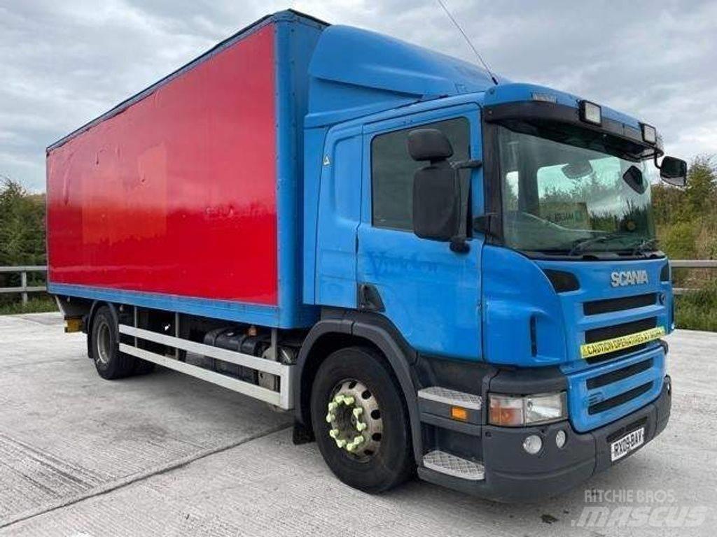 Scania P 230 DB Bakwagens met gesloten opbouw
