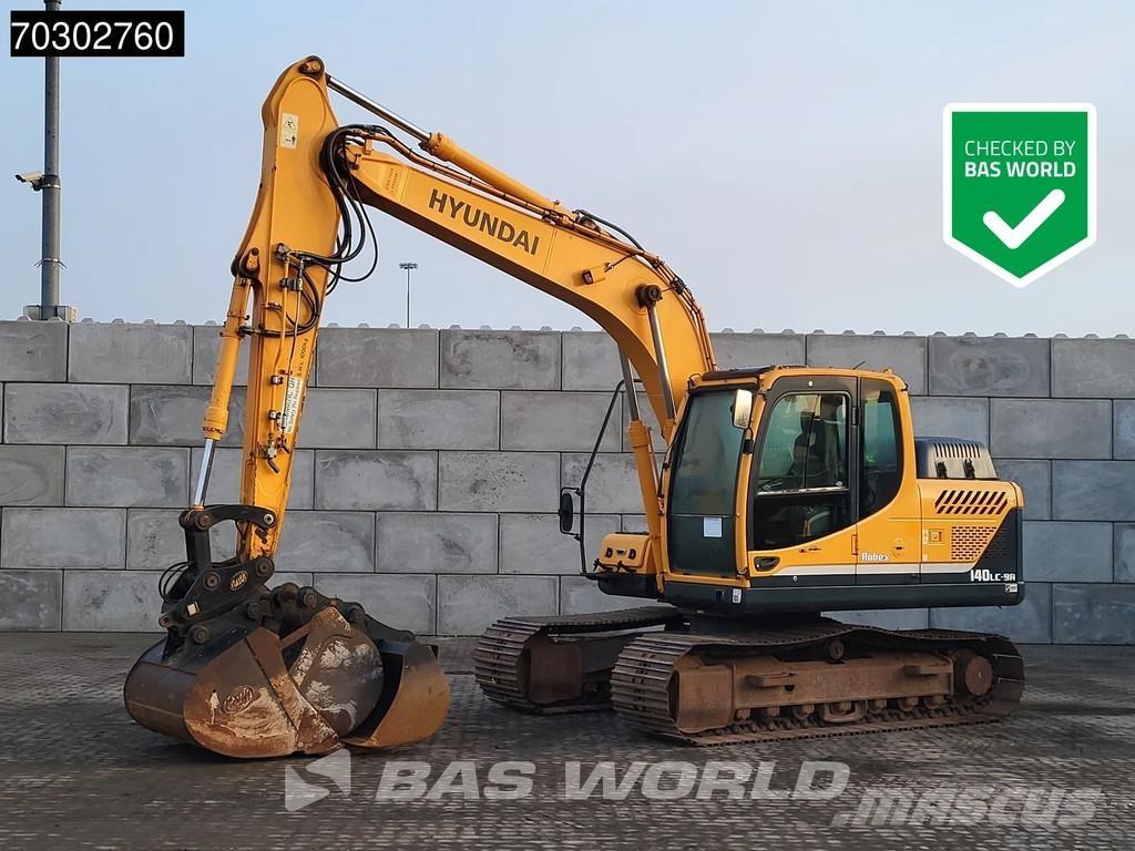 Hyundai R140 LC-9A Rupsgraafmachines
