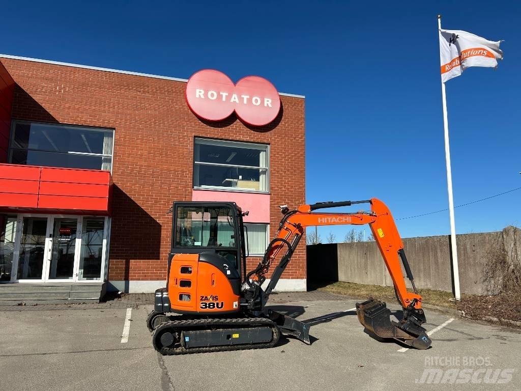 Hitachi ZX 38 U-5 A Minigraafmachines < 7t