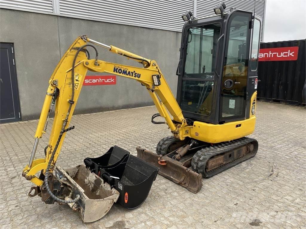Komatsu PC16R-3HS Wielgraafmachines