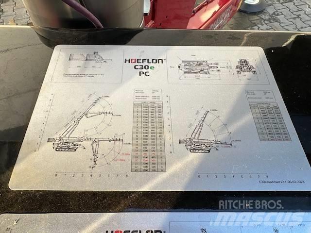 Hoeflon C30e Minikranen