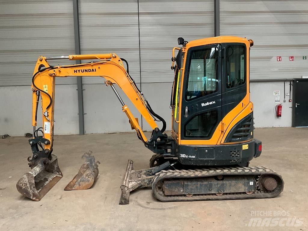Hyundai 30 Z-9AK Minigraafmachines < 7t