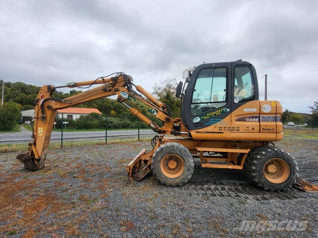 CASE WX 125 Wielgraafmachines