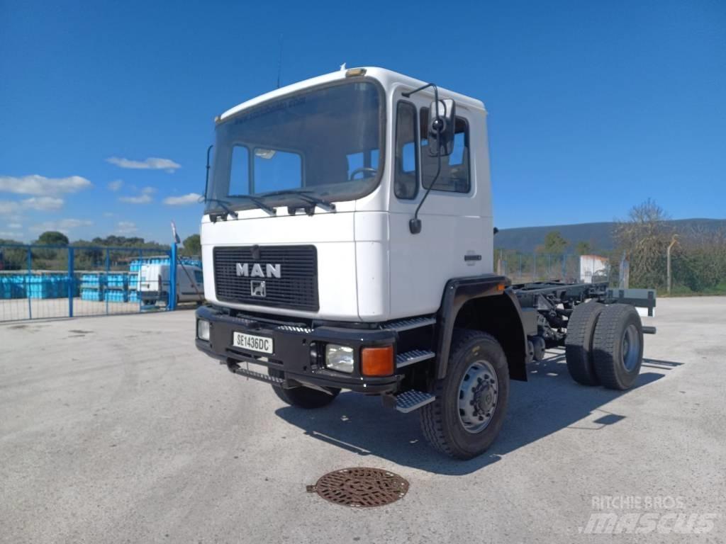 MAN 18.232 AF 4X4 Chassis met cabine