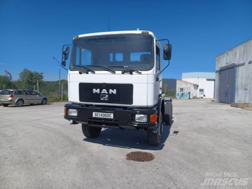 MAN 18.232 AF 4X4 Chassis met cabine
