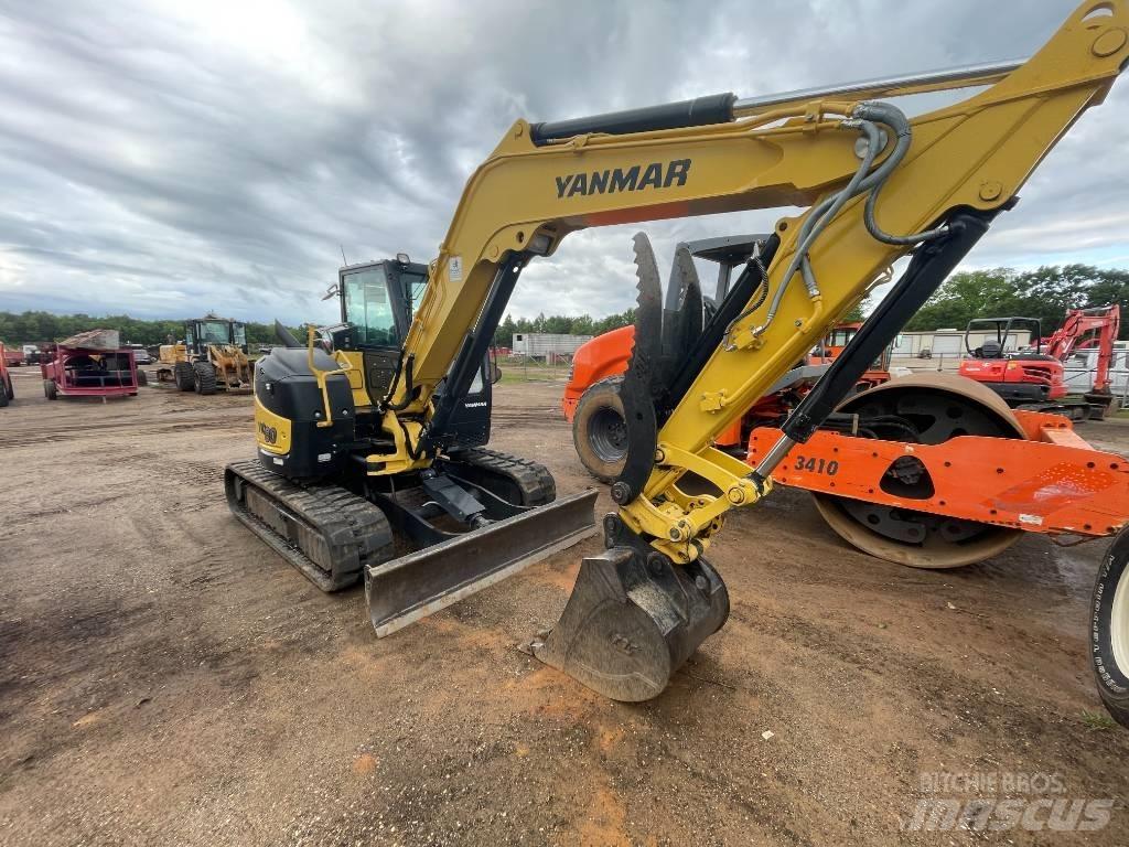 Yanmar Vio 80-1 Rupsgraafmachines