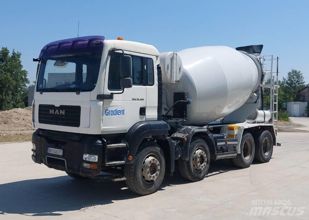 MAN TGA 35.400 Betonmixers en pompen
