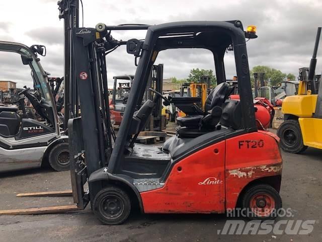 Linde H16T-01 LPG heftrucks