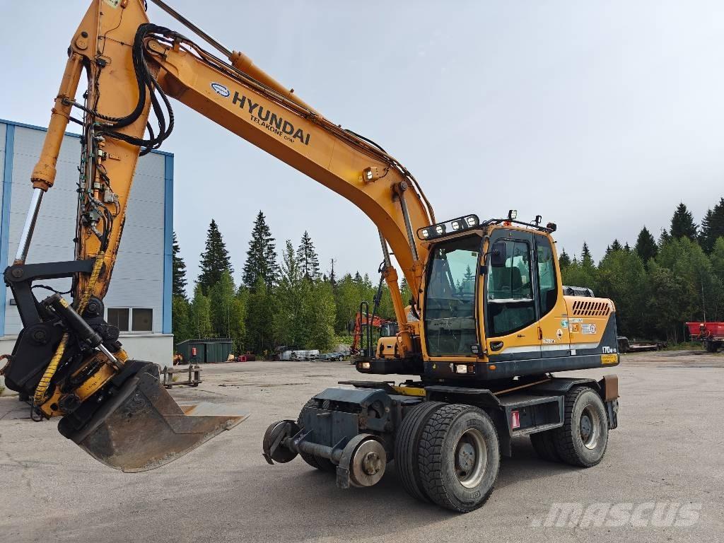 Hyundai R170-W9 Wielgraafmachines