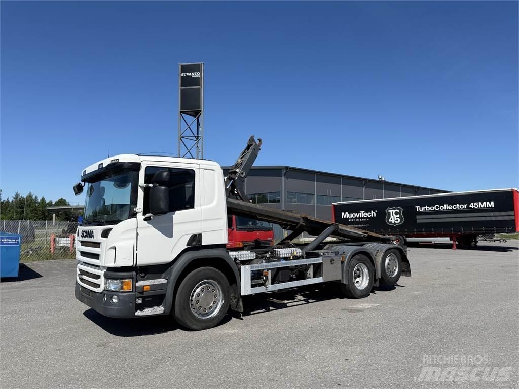 Scania P450 6X2 Vrachtwagen met containersysteem