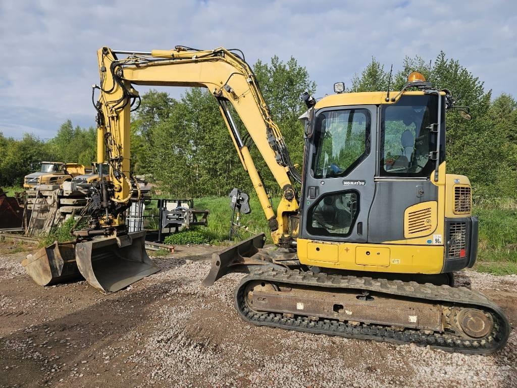 Komatsu PC 88 MR-8 Midigraafmachines 7t - 12t