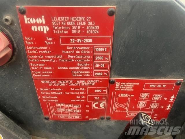 Kooi-Aap Z2-3V-2535 Diesel heftrucks