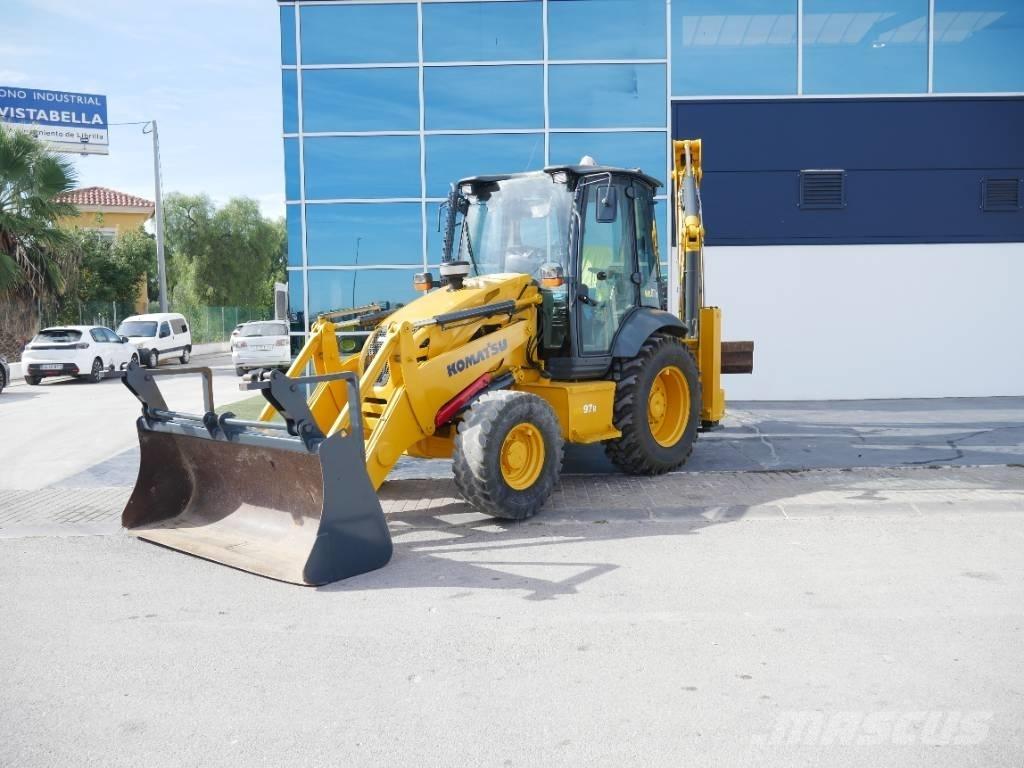 Komatsu WB 97 R-5 Graaf-laadcombinaties