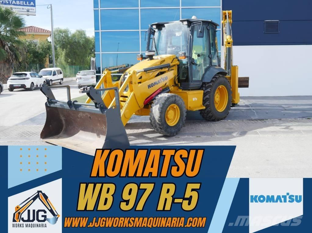 Komatsu WB 97 R-5 Graaf-laadcombinaties