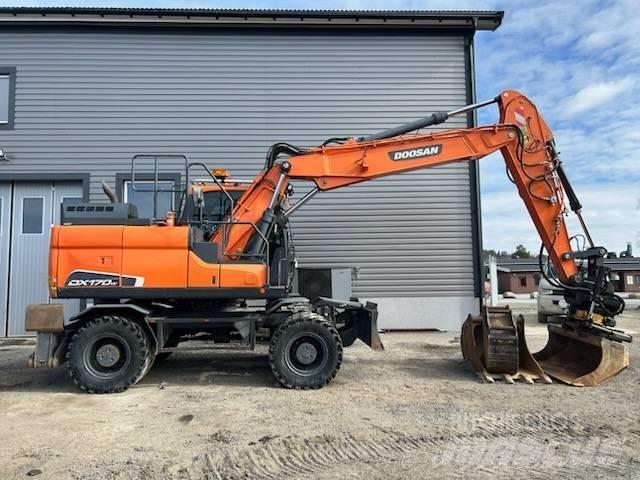 Doosan DX 170 W Wielgraafmachines