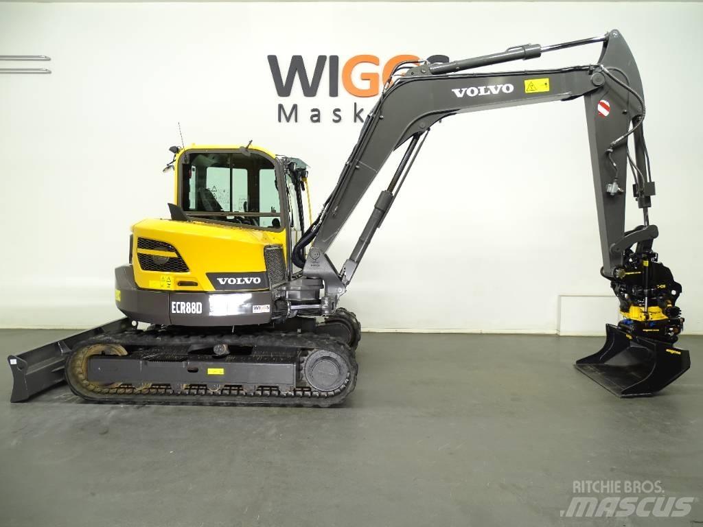 Volvo ECR 88 D Midigraafmachines 7t - 12t