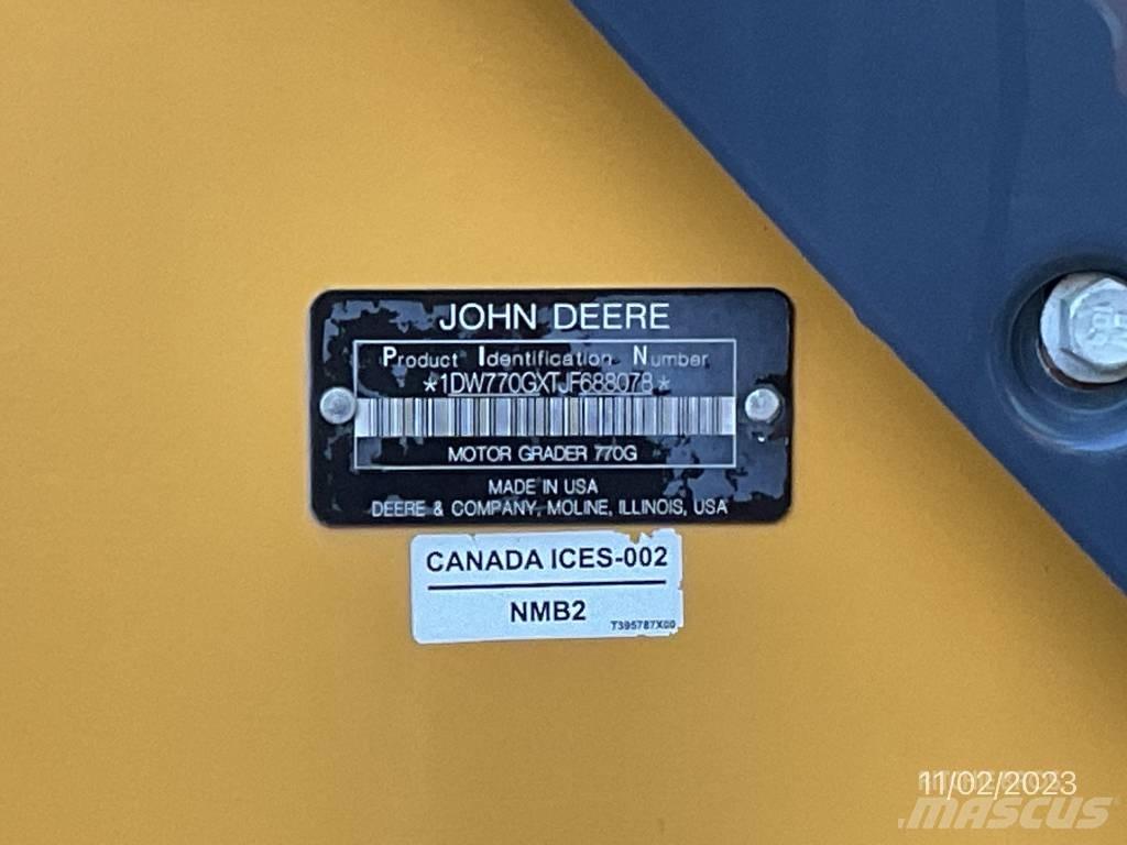 John Deere 770 G Graders