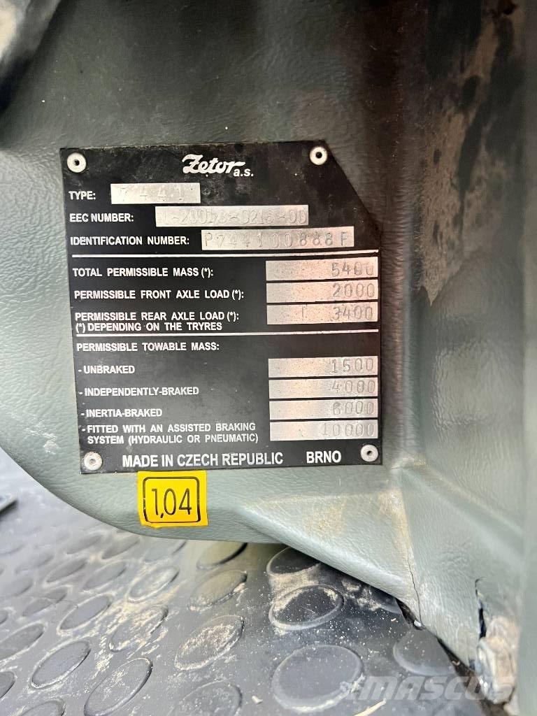 Zetor 7441 PROXIMA Tractoren