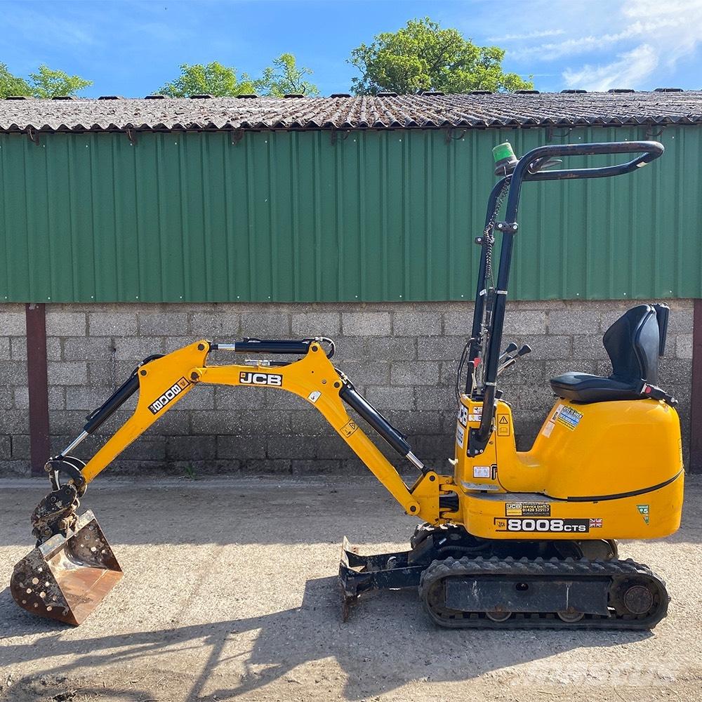 JCB 8008 Minigraafmachines < 7t