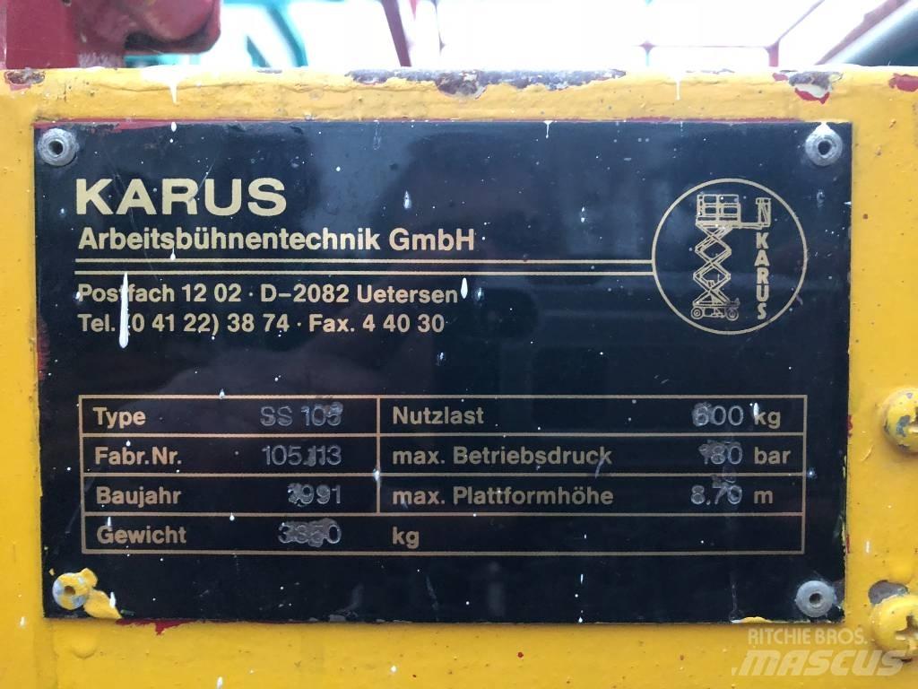 Karus SS105  V-3404 Personenliften en invalideliften