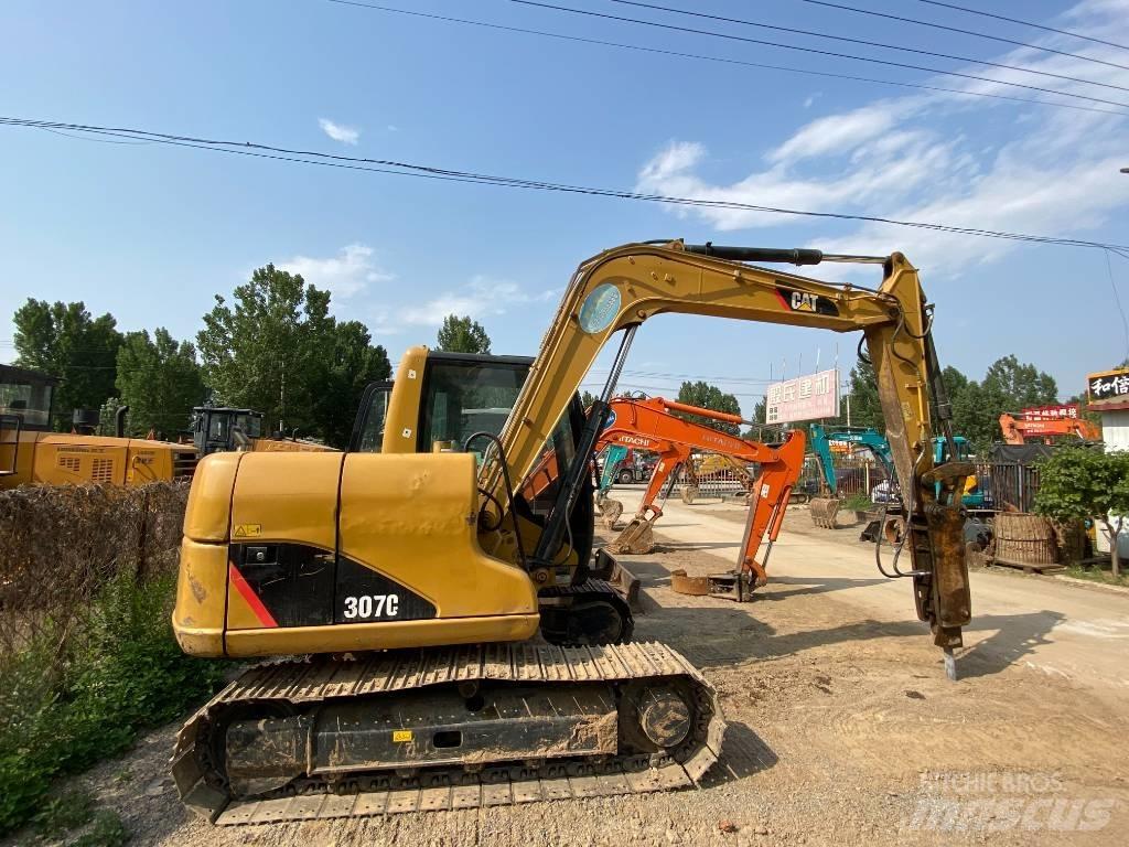CAT 307 C Rupsgraafmachines