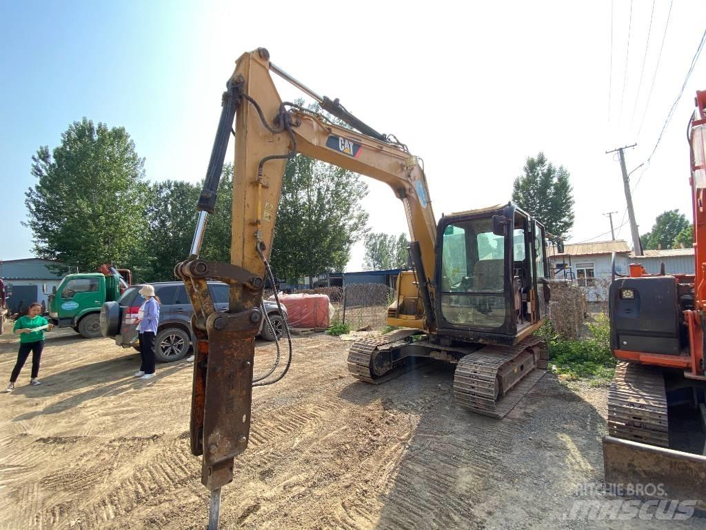 CAT 307 C Rupsgraafmachines