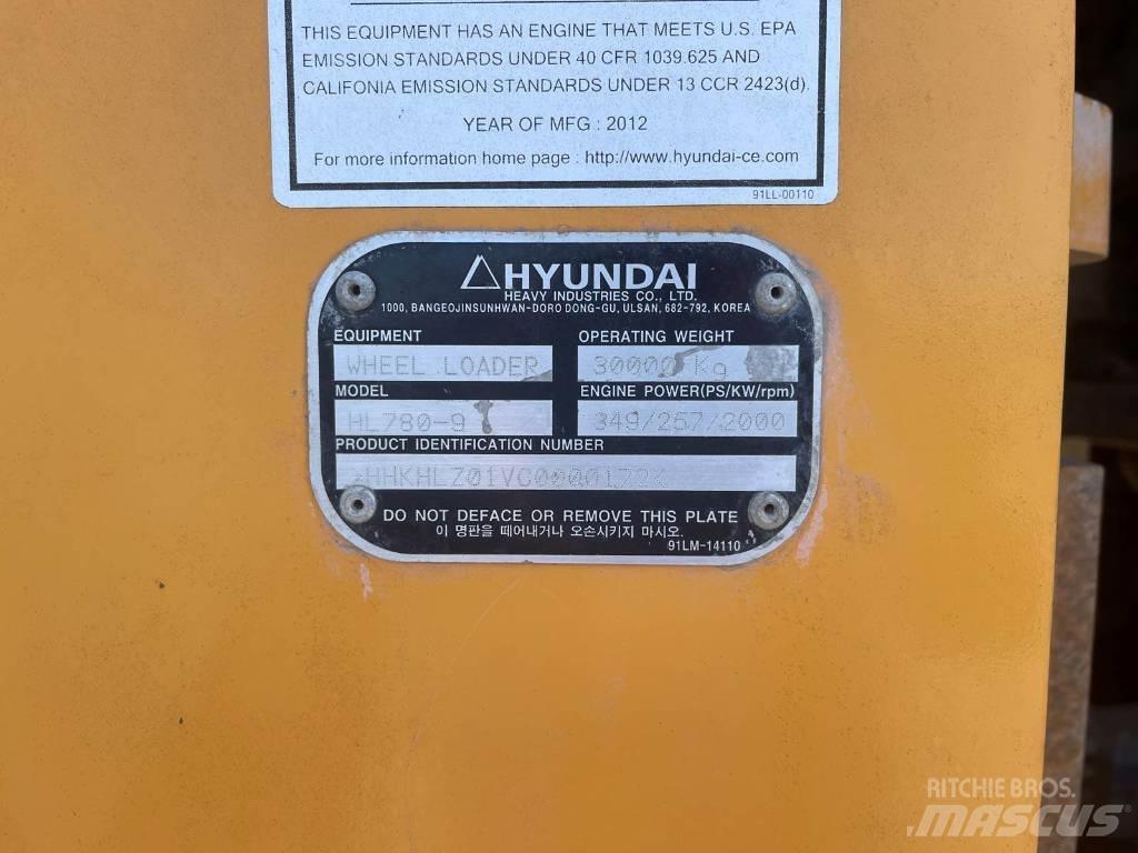 Hyundai HL 780-9 Wielladers
