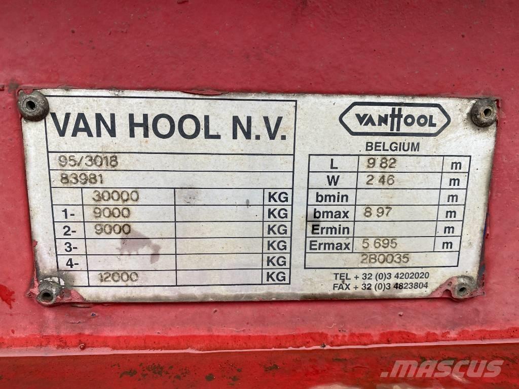 Van Hool W4757145090 Gesloten opleggers