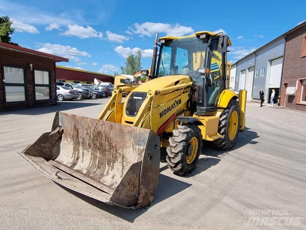 Komatsu WB 93 S-5EO Graaf-laadcombinaties