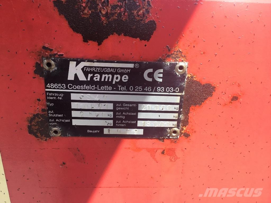 Krampe TWK21 Kipperaanhangers