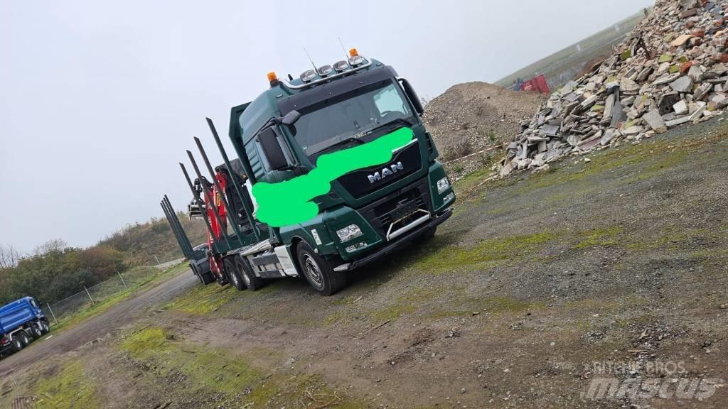 MAN TGX 26.580 Hout-Bakwagens