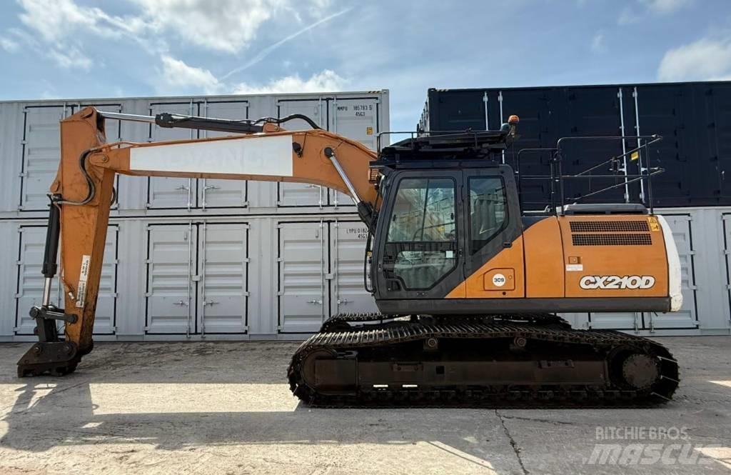 CASE CX 210 D Rupsgraafmachines