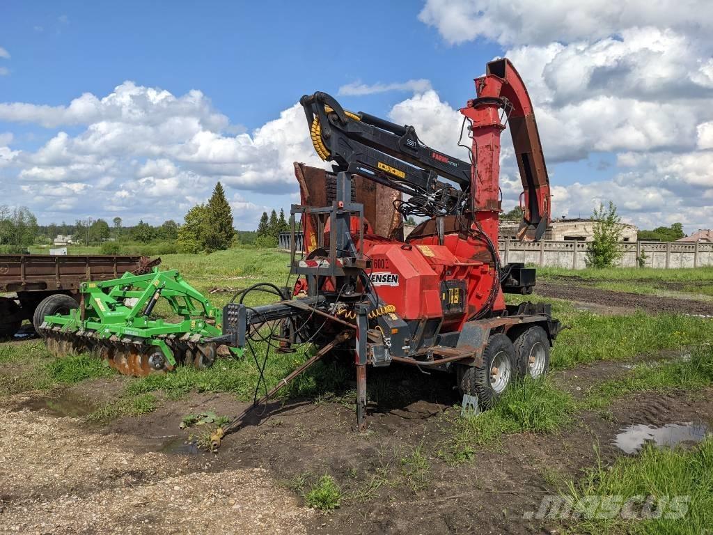 Jensen JT600Z Houtversnipperaars