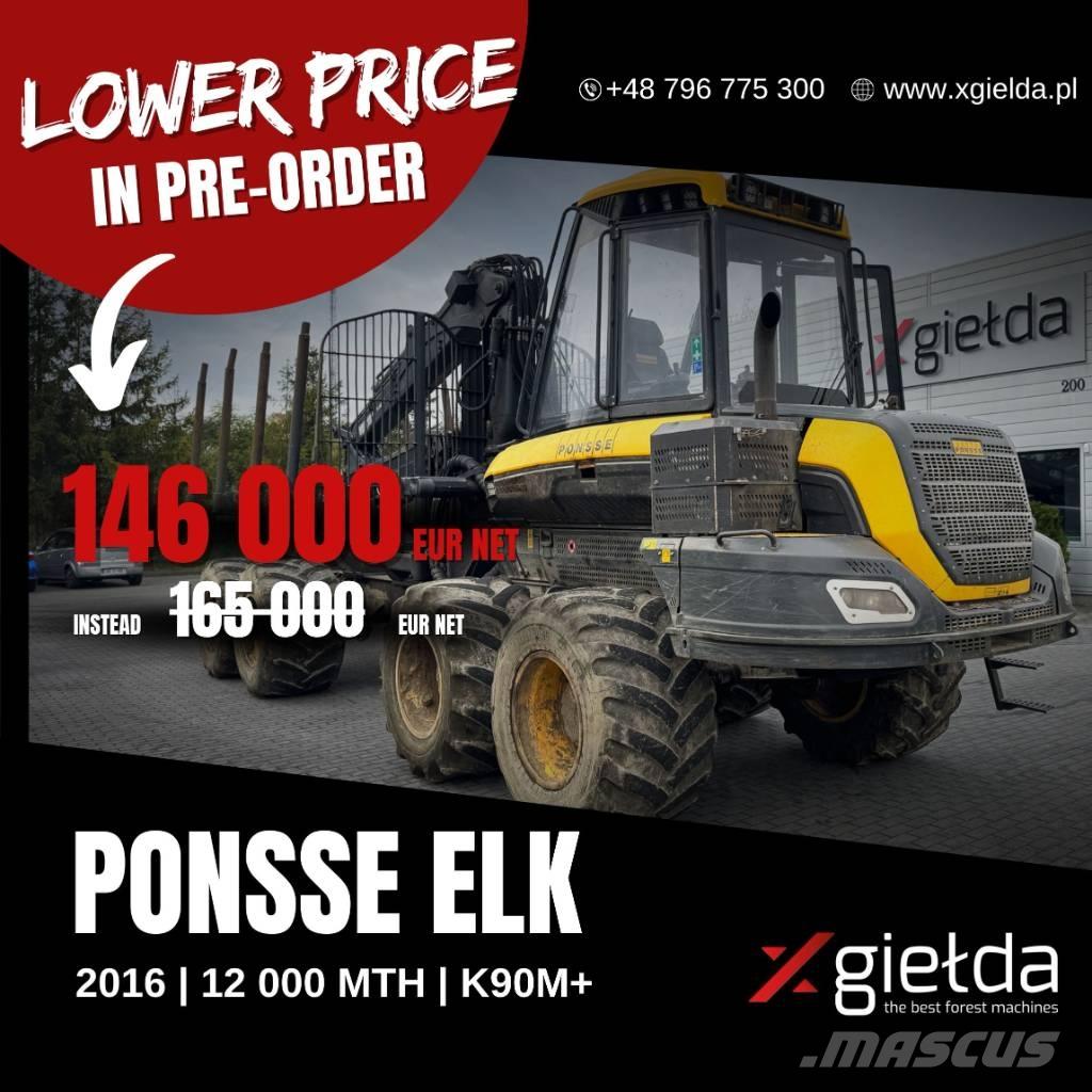 Ponsse Elk Uitrijwagens