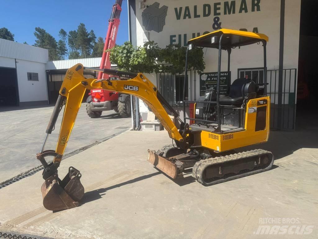 JCB 16 C-1, 1700Kg Minigraafmachines < 7t