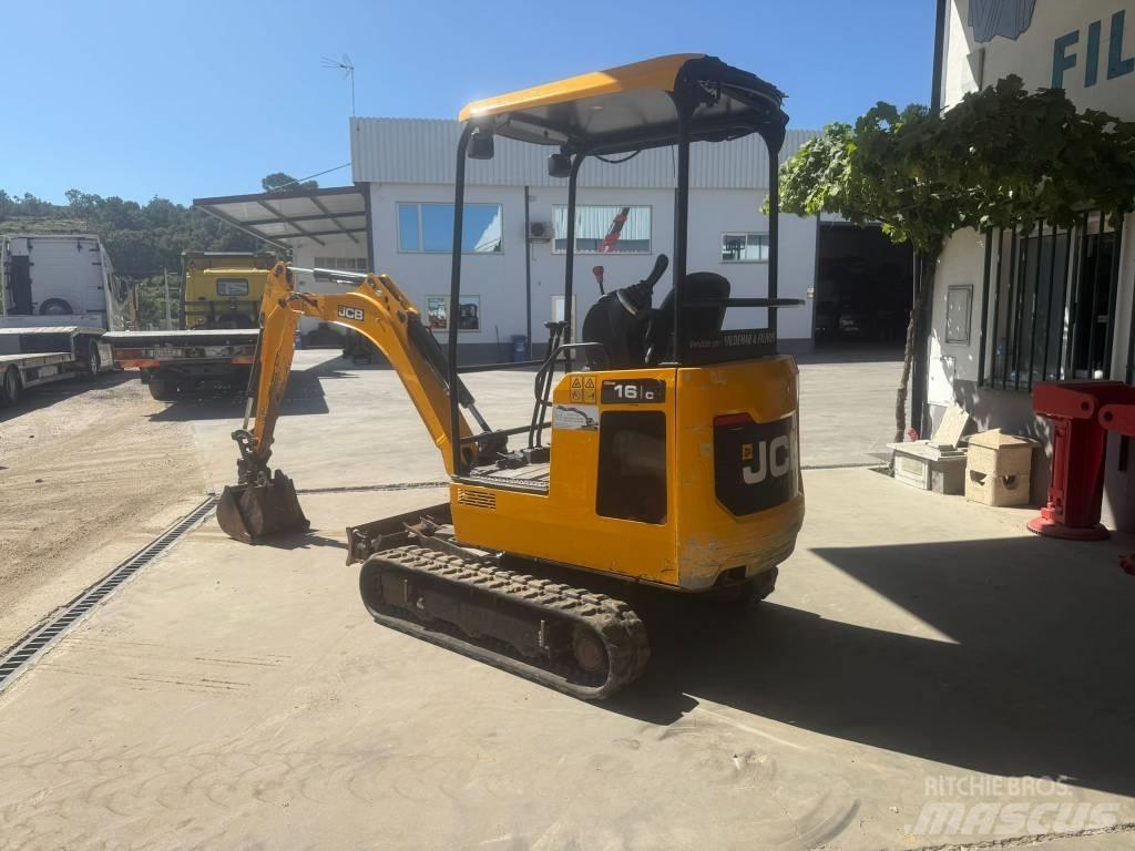 JCB 16 C-1, 1700Kg Minigraafmachines < 7t