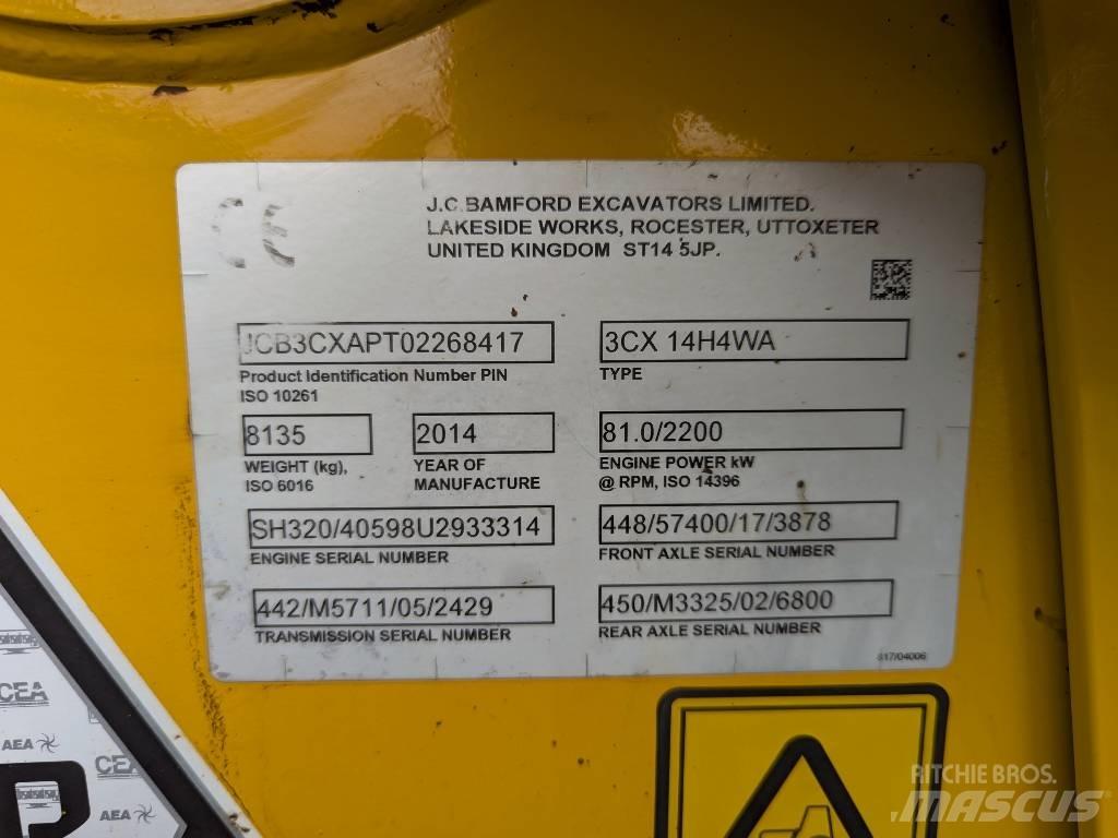 JCB 3 CX Contractor Graaf-laadcombinaties