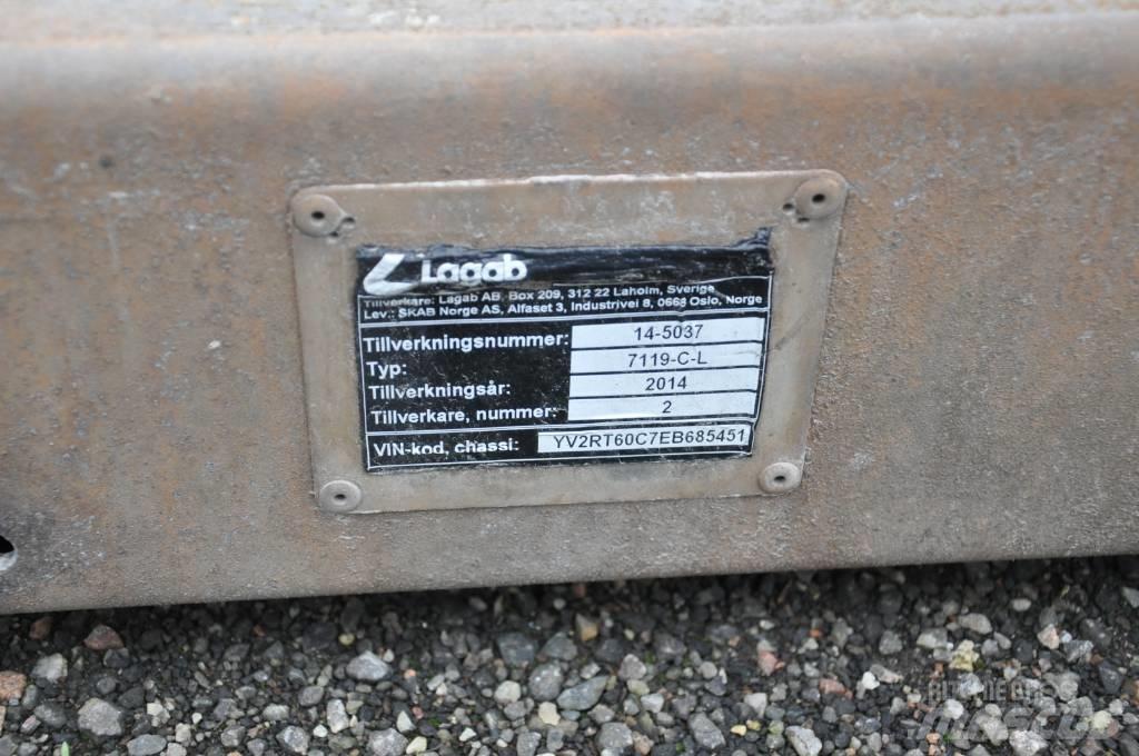 Lagab 7119-C-L Platformen