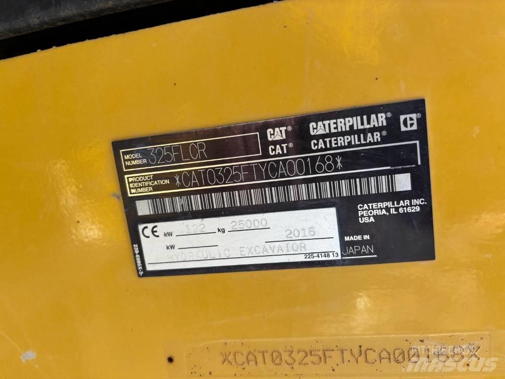 CAT 325 FL CR Rupsgraafmachines