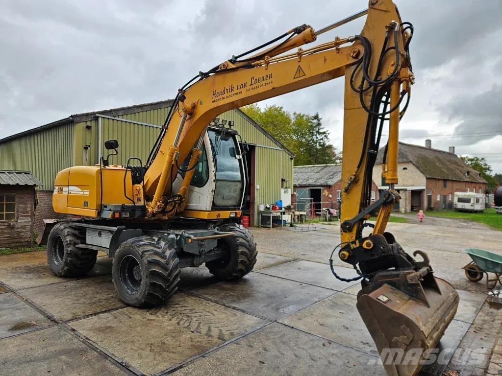 Liebherr A 314 Wielgraafmachines