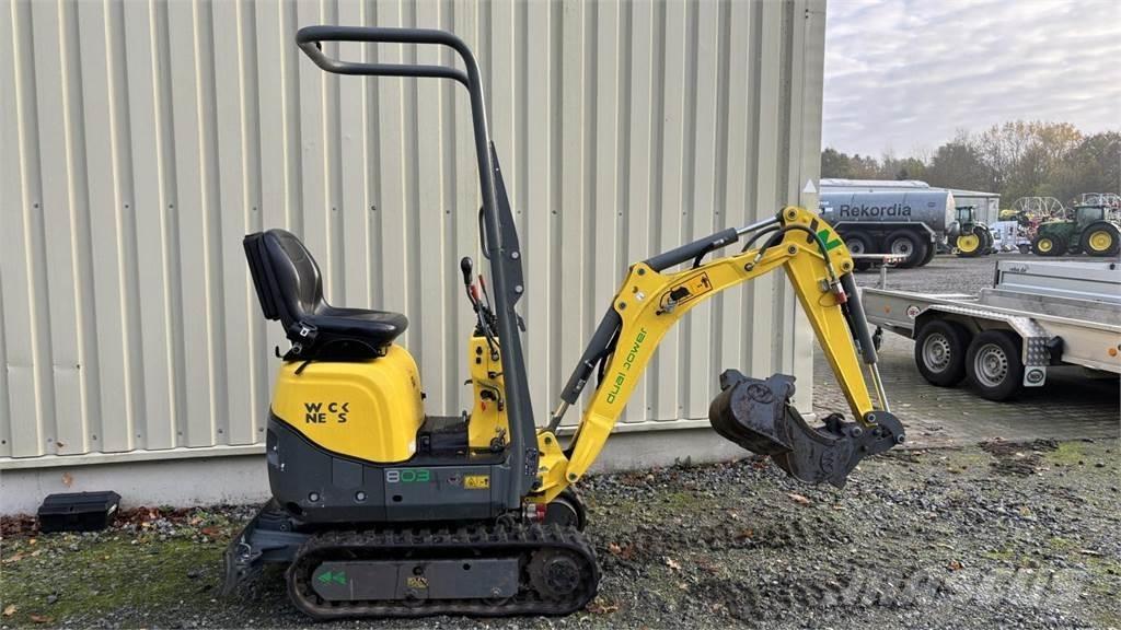 Wacker 803 Minigraafmachines < 7t