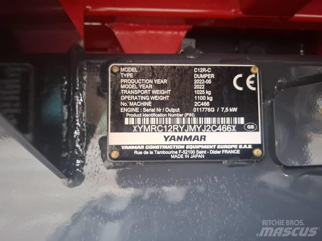 Yanmar C 12 R-C Mini Dumpers