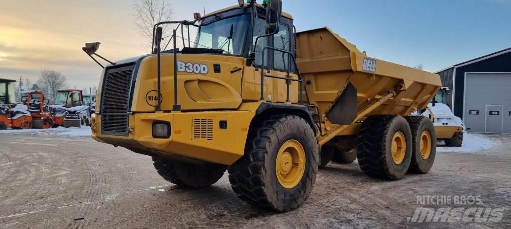 Bell B 30 D 6X6 Knik dumptrucks