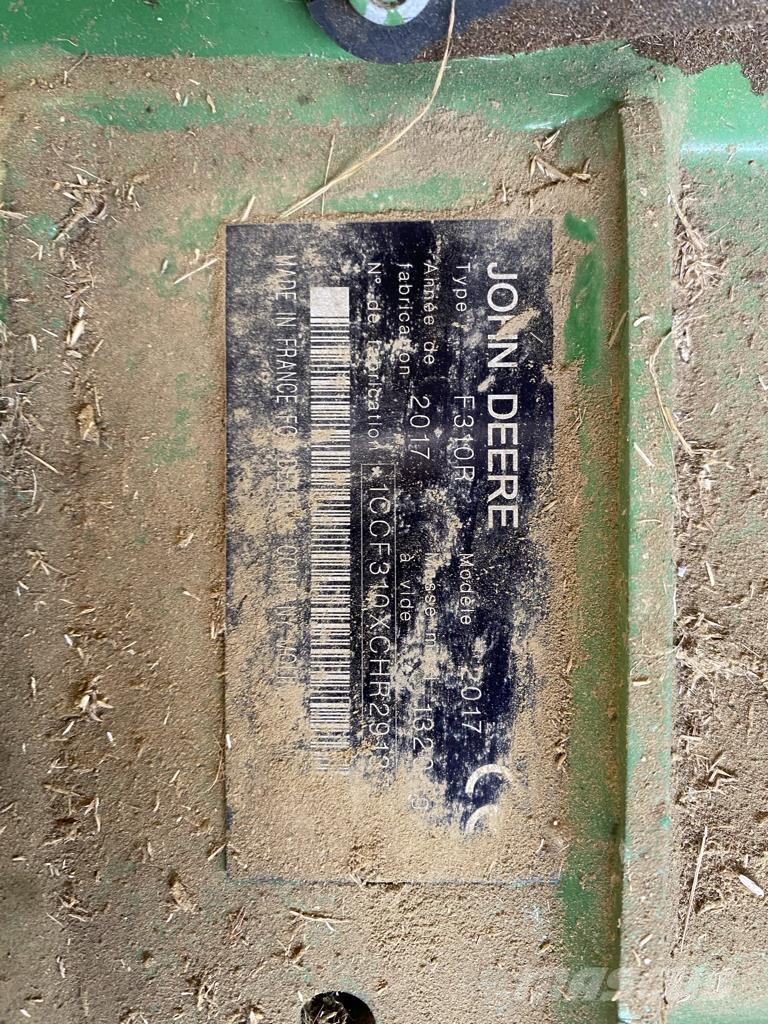 John Deere F 310 R Gemonteerde en gesleepte maaiers