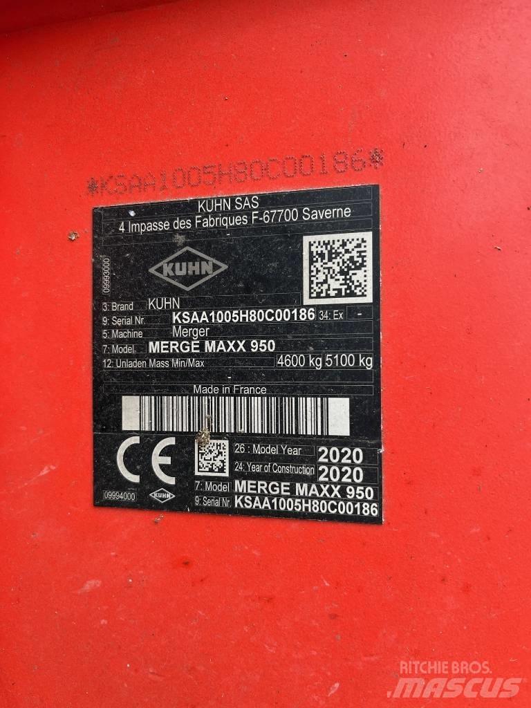 Kuhn Merge Maxx 950 Zwadharken