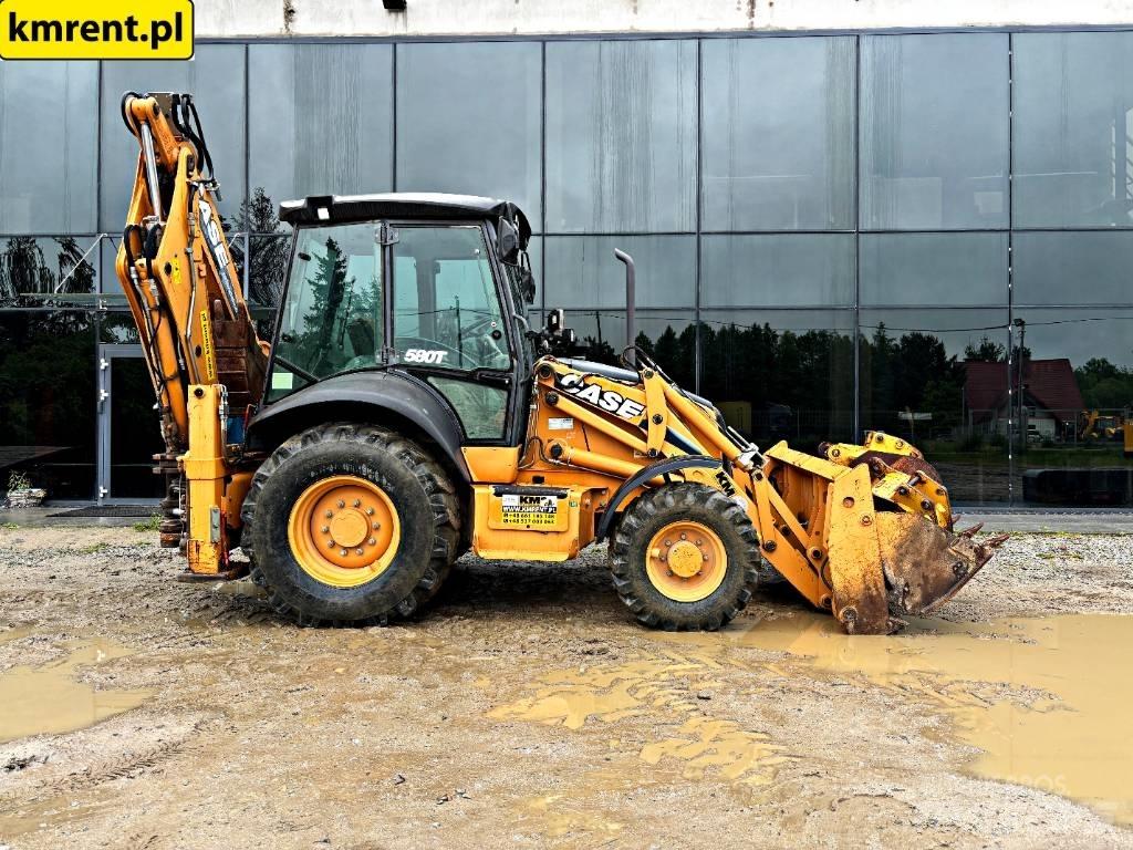 CASE 580 T Graaf-laadcombinaties